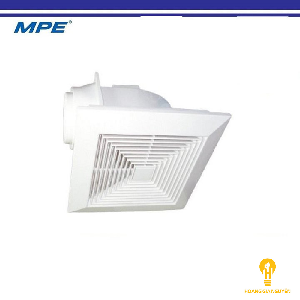 Quạt hút MPE được thiết kế để hút không khí ra khỏi một không gian