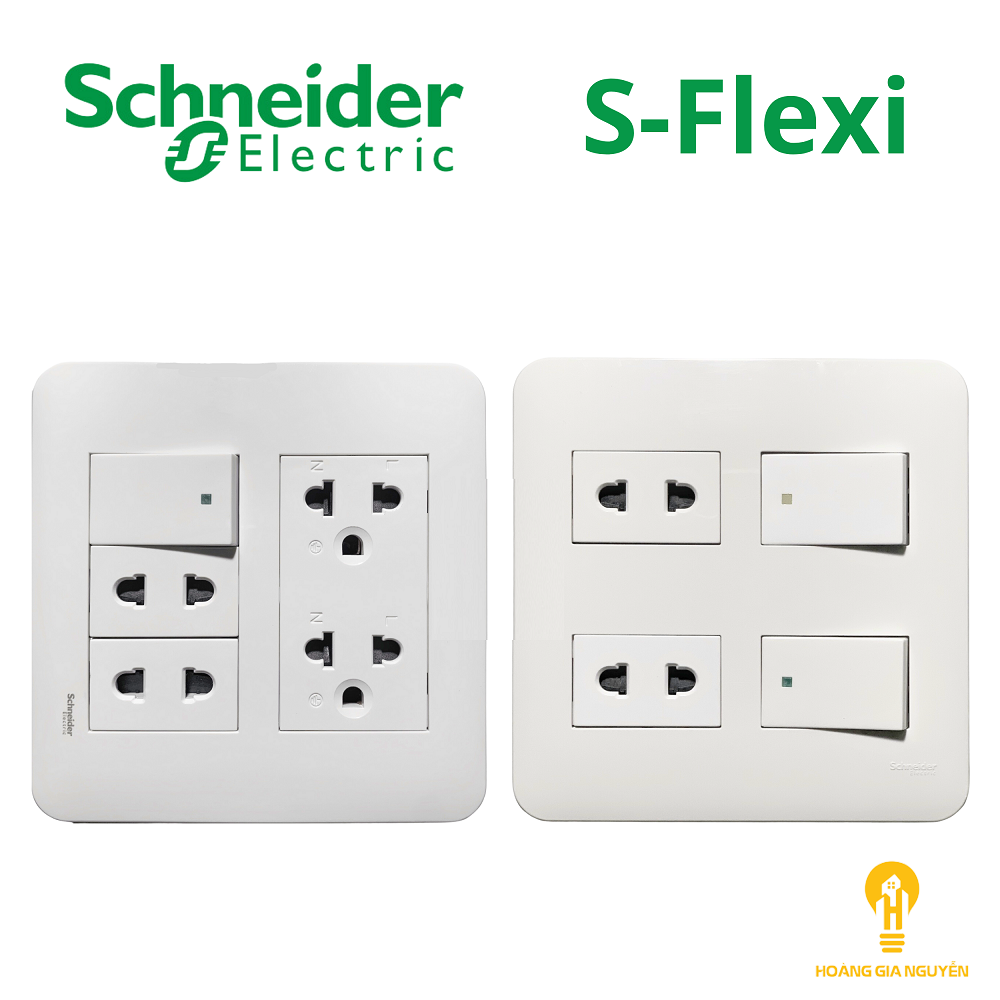 Công tắc ổ cắm Schneider dòng S-FLEXI