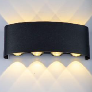 Đèn Gắn Tường Hắt Sáng Hai Đầu VNT-020/8B