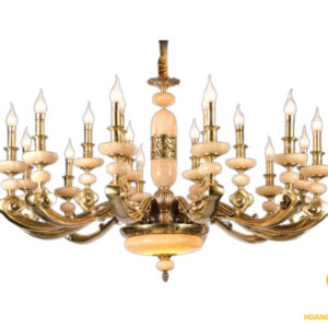 Đèn Chùm Tay Nến Cổ Điển CNĐ-1244/12+6