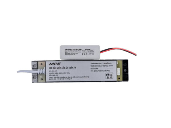 Đèn Chiếu Sáng Khẩn Cấp Âm Trần MPE 3W EM-AT