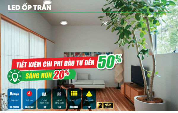 Đèn Led Ốp Trần Tròn Nổi MPE 24W SRPL2-24T